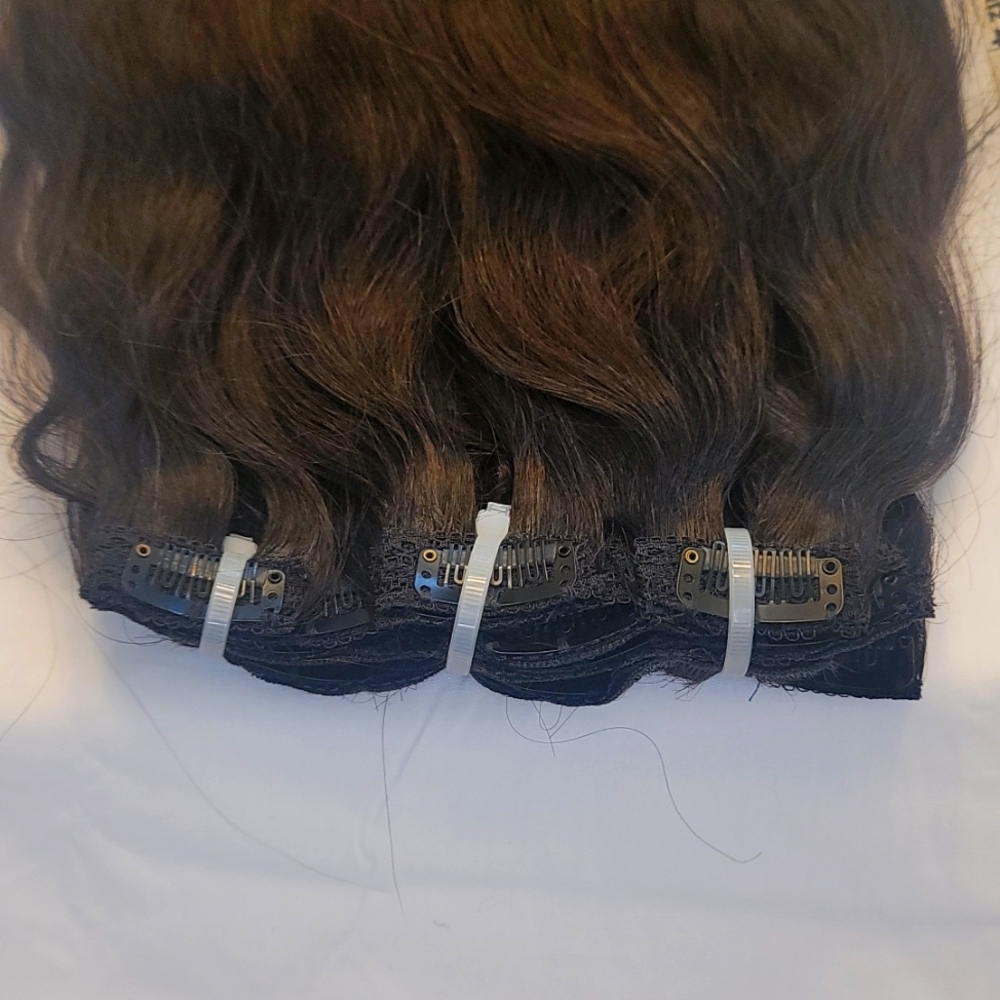 Clip-Ins Extension Remy Human Hair - Picture 6 of 7